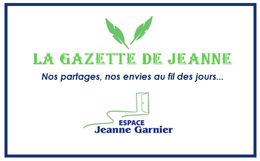 La gazette de Jeanne Garnier