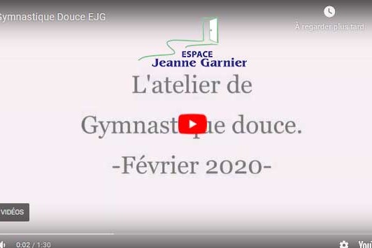 Atelier Gym douce jeanne Garnier