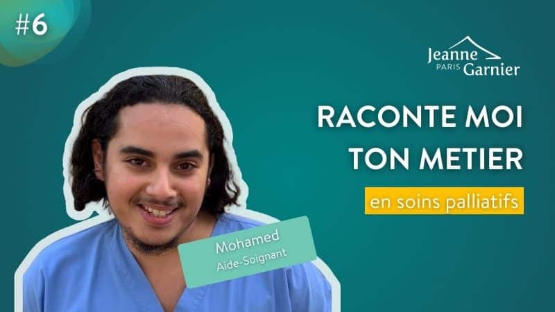 Mohamed, aide-soignant en soins palliatifs